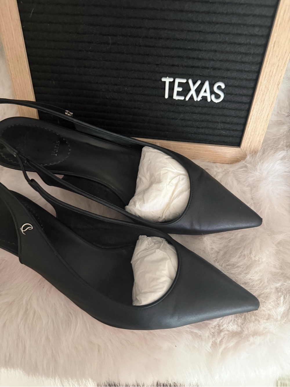 Christian Louboutin Black sporty Kate sling back - Picture 6 of 9